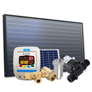 Solar Geyser Conversion Kit – 12v – 2x 1.5m Flat plate – 300L