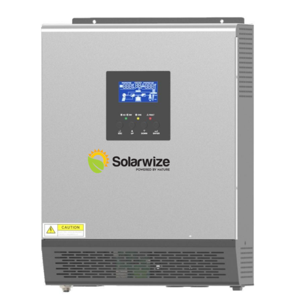 2400w 24v hybrid inverter built in 50amp pwm