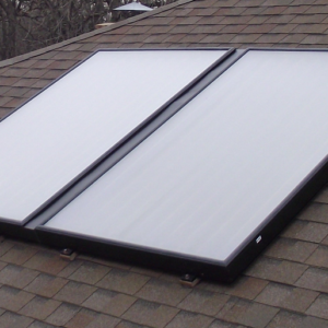 2.5m Solarwize flat plate solar collector